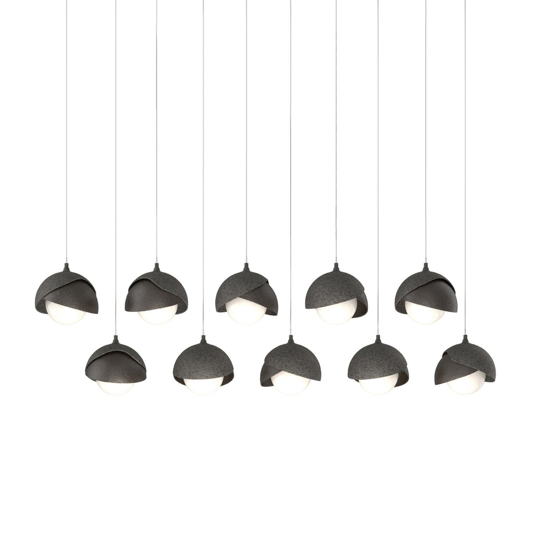 Hubbardton Forge Canada - 131205-SKT-LONG-20-14-GG0711 - LED Pendant - Brooklyn - Natural Iron