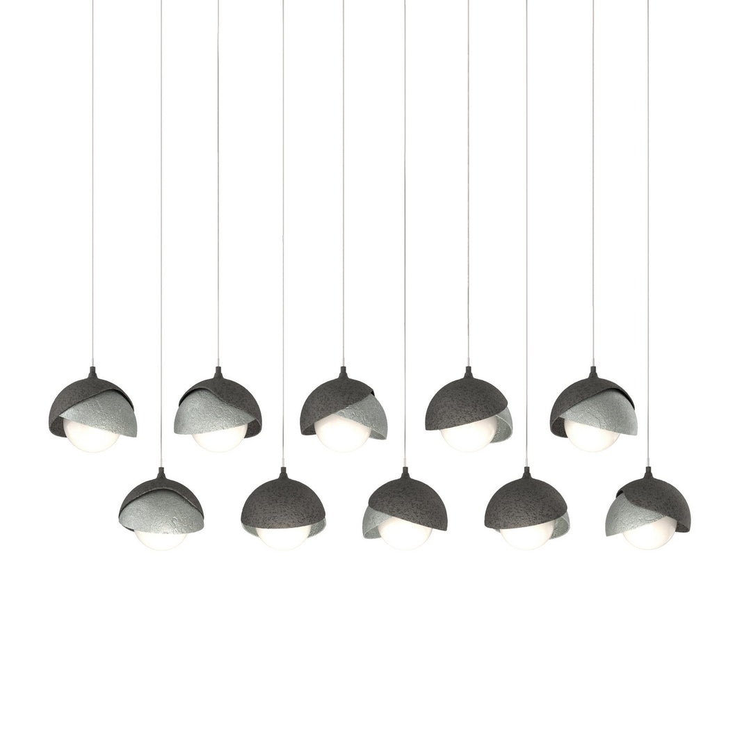 Hubbardton Forge Canada - 131205-SKT-LONG-20-82-GG0711 - LED Pendant - Brooklyn - Natural Iron