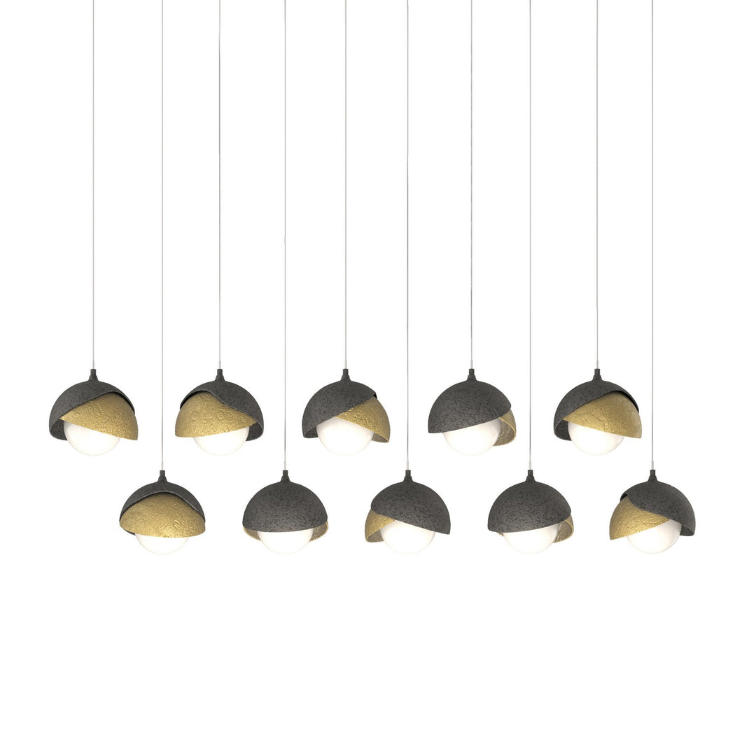 Hubbardton Forge Canada - 131205-SKT-LONG-20-86-GG0711 - LED Pendant - Brooklyn - Natural Iron