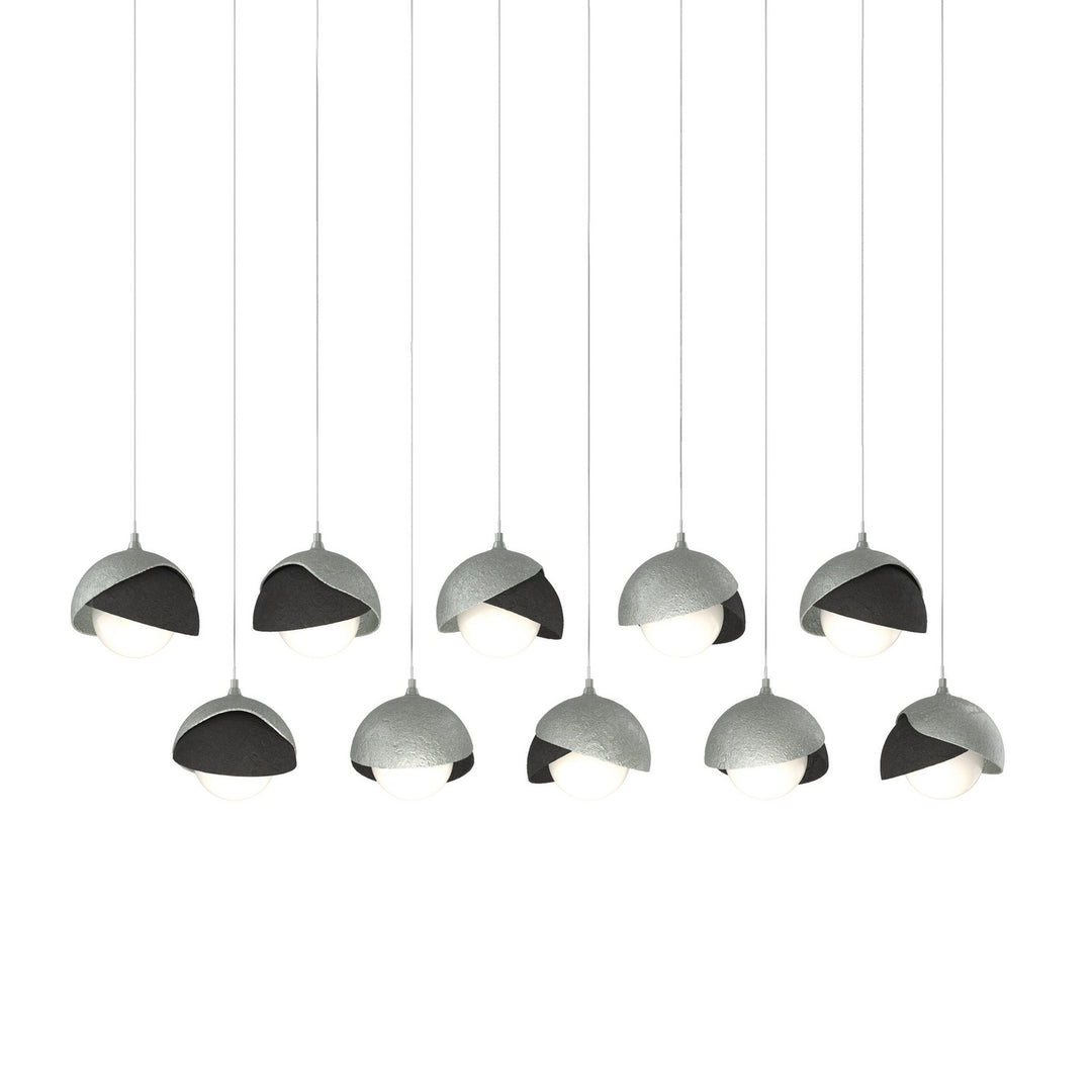 Hubbardton Forge Canada - 131205-SKT-LONG-82-10-GG0711 - LED Pendant - Brooklyn - Vintage Platinum