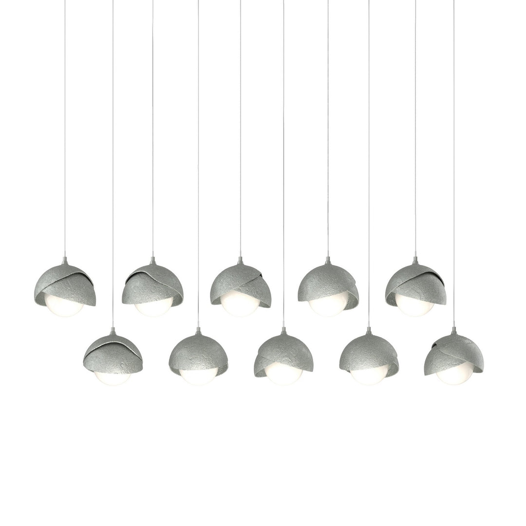 Hubbardton Forge Canada - 131205-SKT-LONG-82-82-GG0711 - LED Pendant - Brooklyn - Vintage Platinum