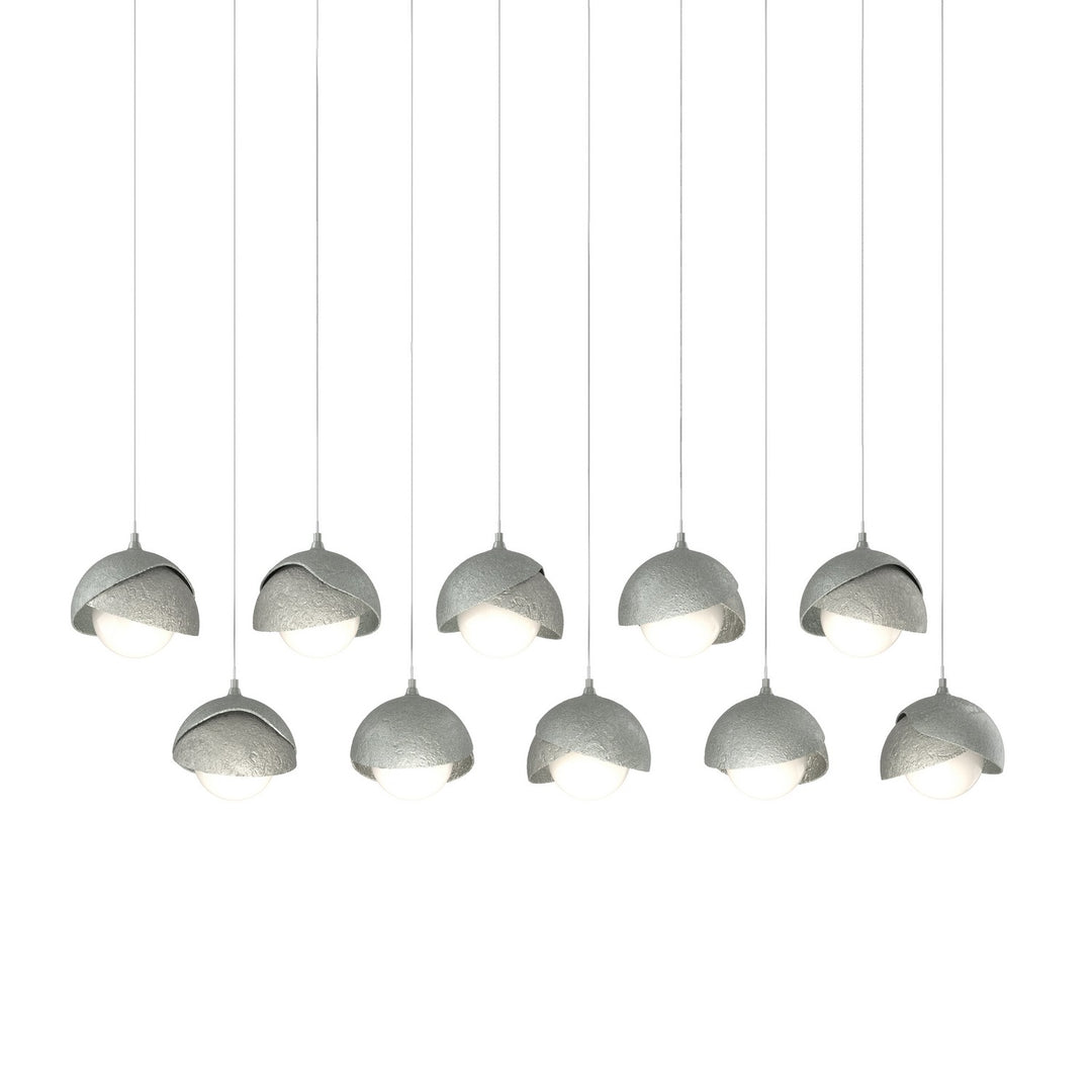 Hubbardton Forge Canada - 131205-SKT-LONG-82-85-GG0711 - LED Pendant - Brooklyn - Vintage Platinum