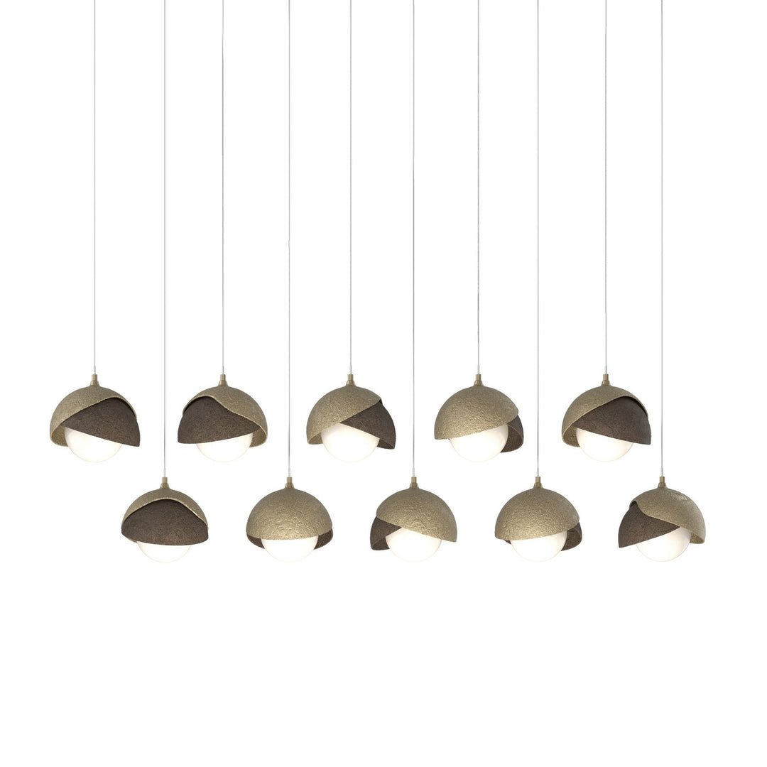Hubbardton Forge Canada - 131205-SKT-LONG-84-05-GG0711 - LED Pendant - Brooklyn - Soft Gold