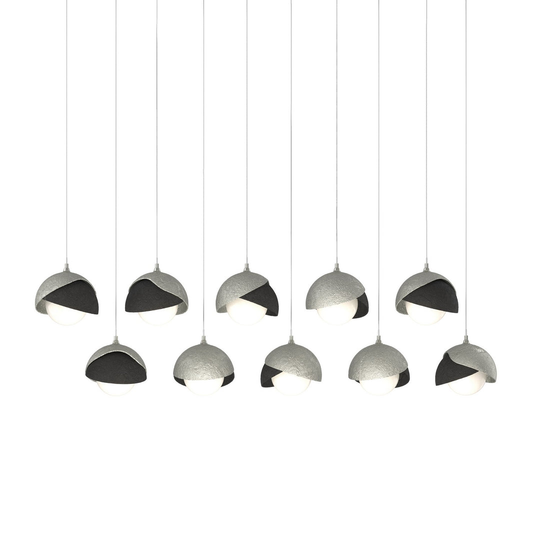 Hubbardton Forge Canada - 131205-SKT-LONG-85-10-GG0711 - LED Pendant - Brooklyn - Sterling