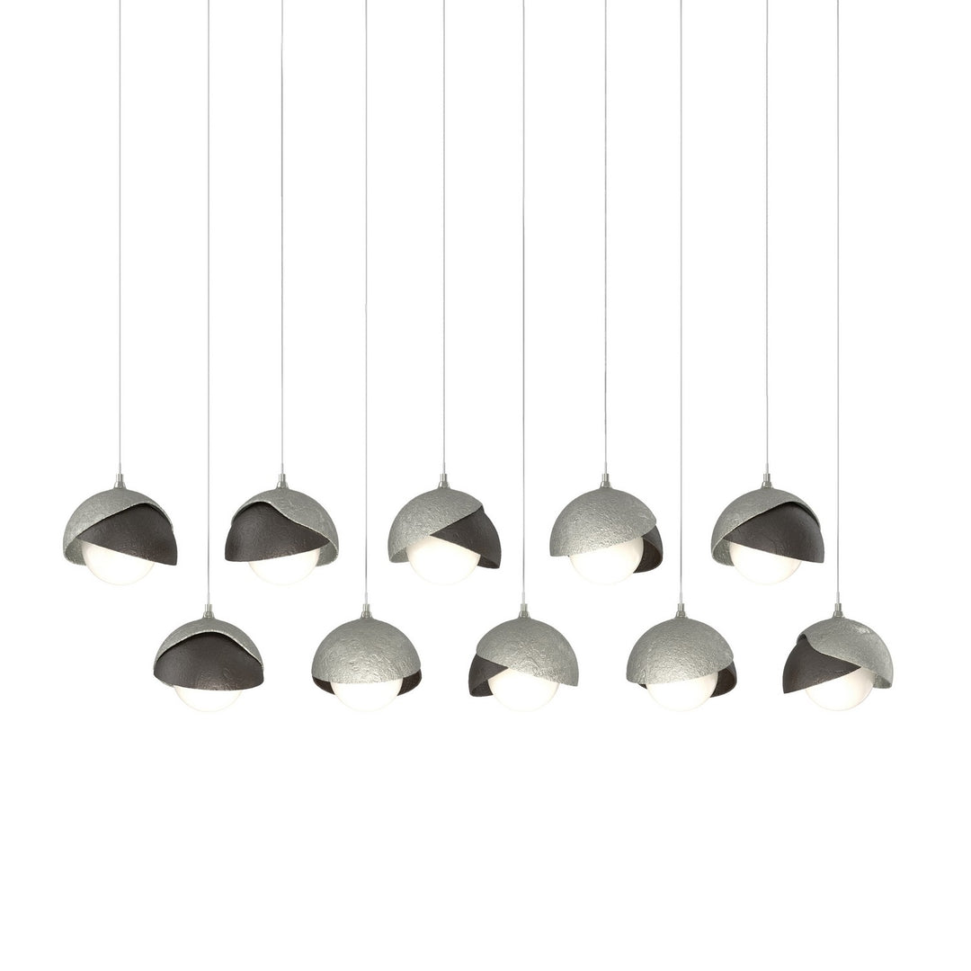 Hubbardton Forge Canada - 131205-SKT-LONG-85-14-GG0711 - LED Pendant - Brooklyn - Sterling