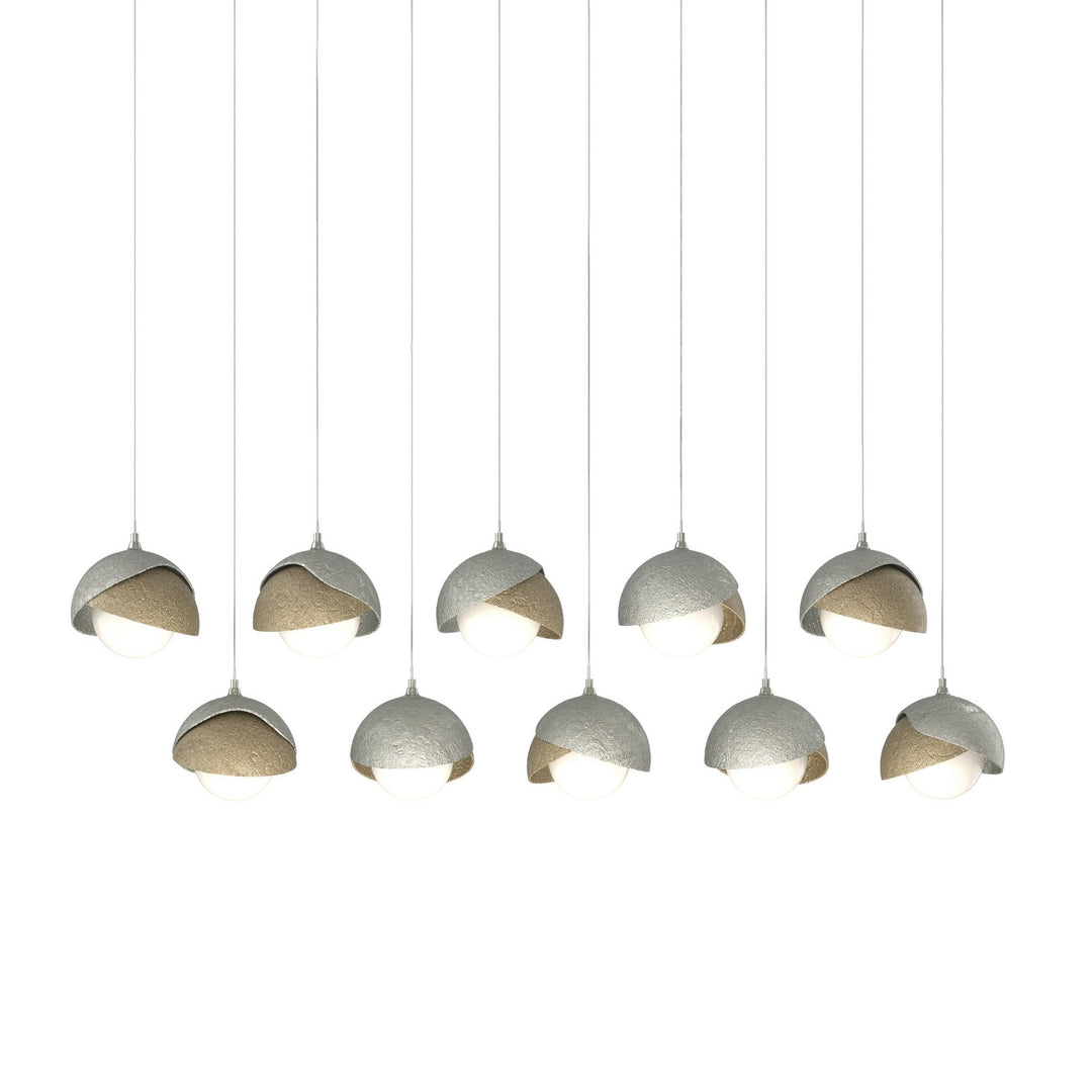 Hubbardton Forge Canada - 131205-SKT-LONG-85-84-GG0711 - LED Pendant - Brooklyn - Sterling