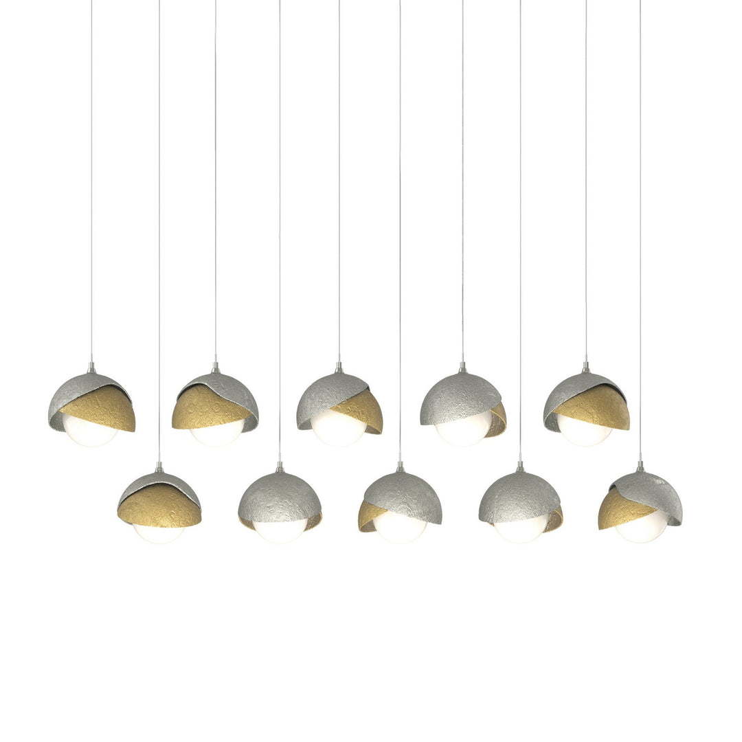 Hubbardton Forge Canada - 131205-SKT-LONG-85-86-GG0711 - LED Pendant - Brooklyn - Sterling