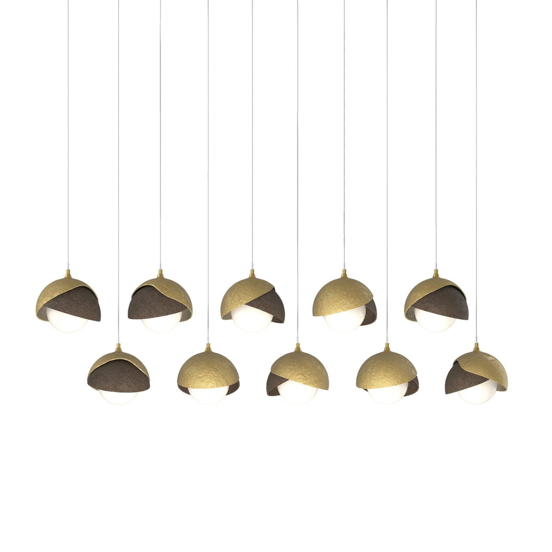 Hubbardton Forge Canada - 131205-SKT-LONG-86-05-GG0711 - LED Pendant - Brooklyn - Modern Brass