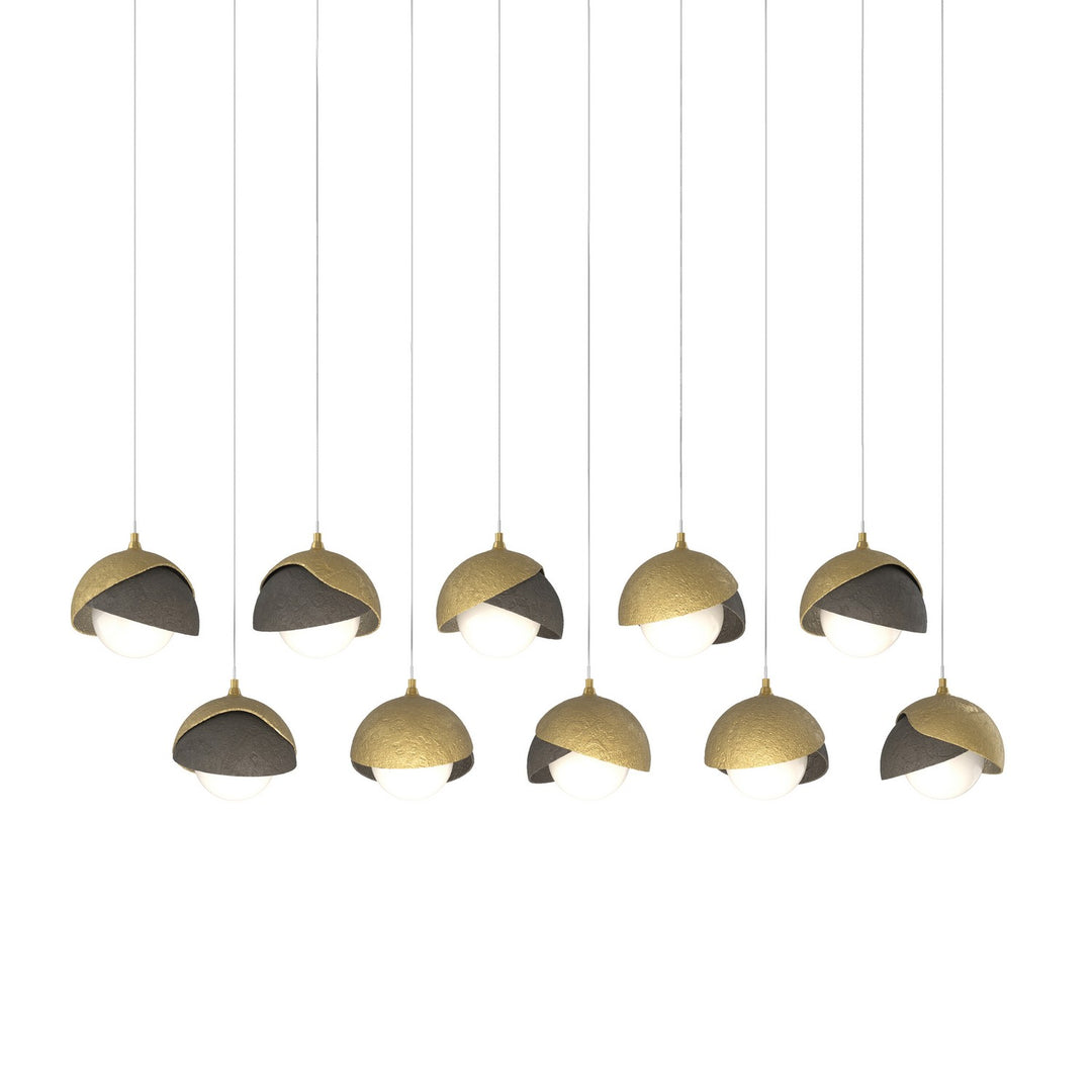 Hubbardton Forge Canada - 131205-SKT-LONG-86-07-GG0711 - LED Pendant - Brooklyn - Modern Brass