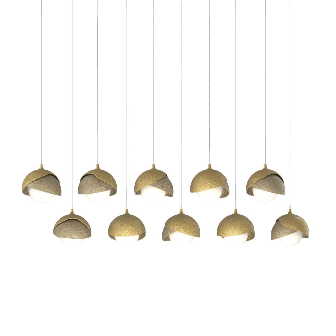 Hubbardton Forge Canada - 131205-SKT-LONG-86-84-GG0711 - LED Pendant - Brooklyn - Modern Brass