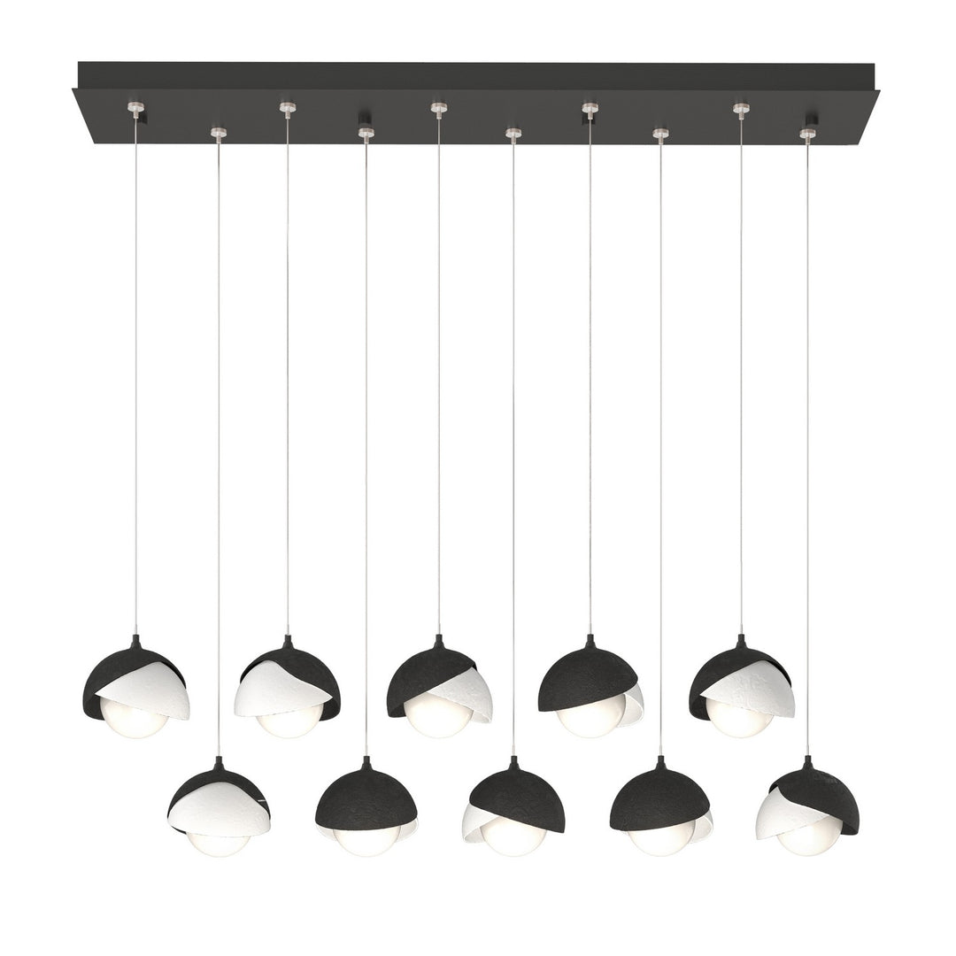 Hubbardton Forge Canada - 131205-SKT-STND-10-02-GG0711 - LED Pendant - Brooklyn - Black