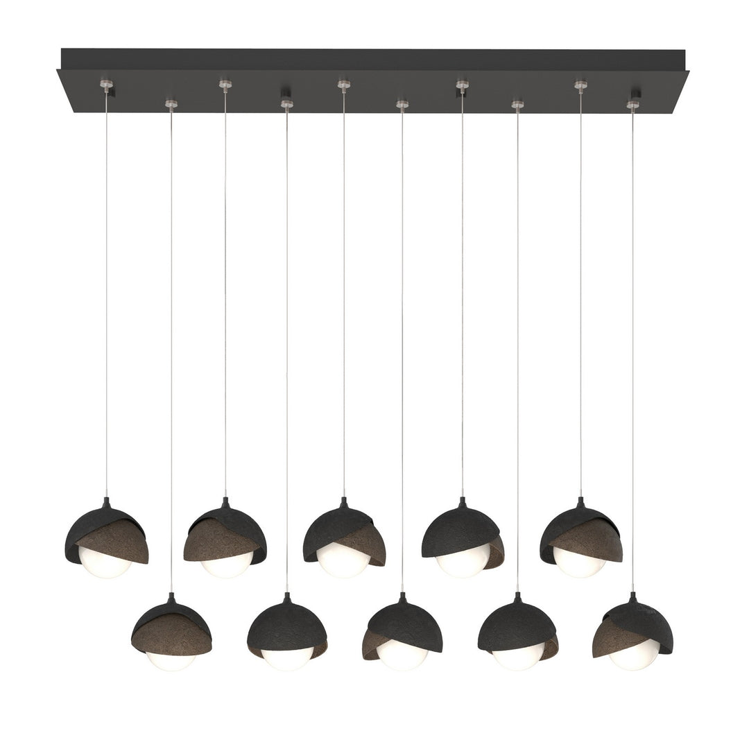 Hubbardton Forge Canada - 131205-SKT-STND-10-05-GG0711 - LED Pendant - Brooklyn - Black