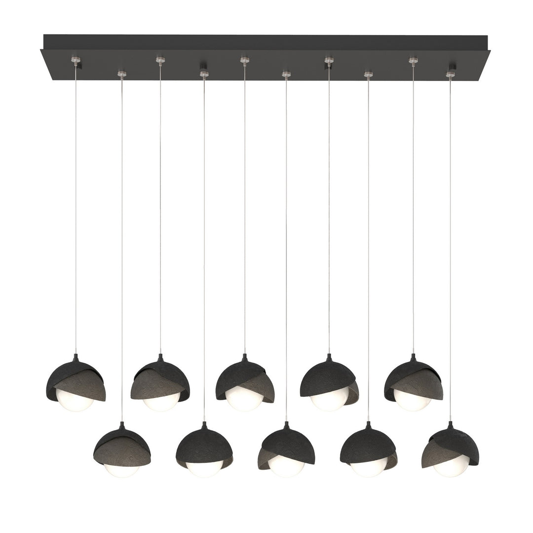 Hubbardton Forge Canada - 131205-SKT-STND-10-07-GG0711 - LED Pendant - Brooklyn - Black