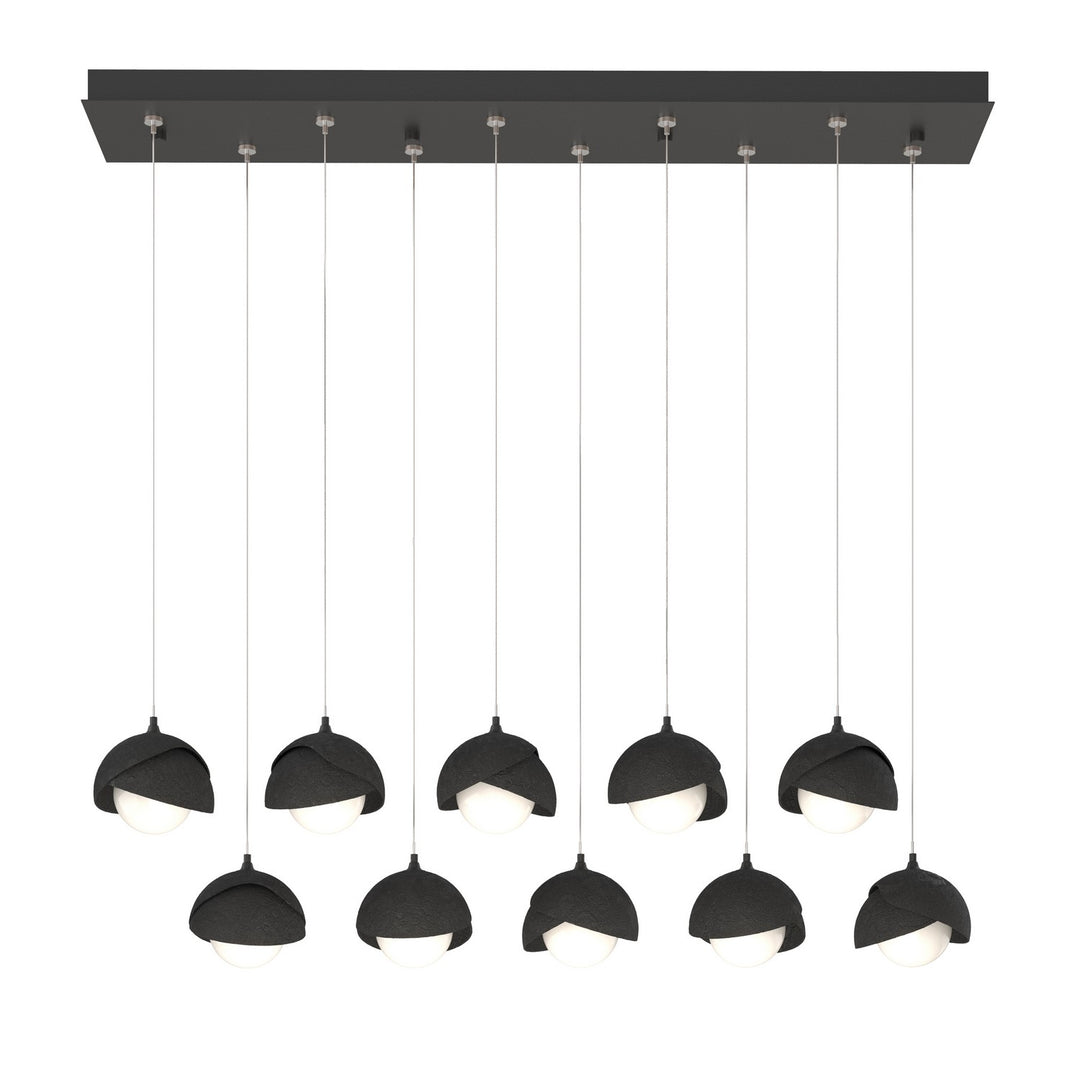 Hubbardton Forge Canada - 131205-SKT-STND-10-10-GG0711 - LED Pendant - Brooklyn - Black