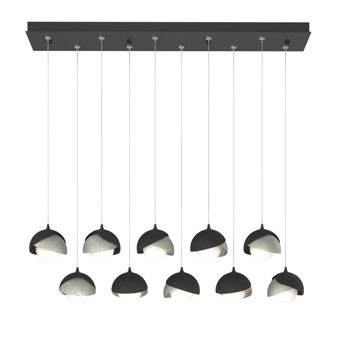 Hubbardton Forge Canada - 131205-SKT-STND-10-85-GG0711 - LED Pendant - Brooklyn - Black