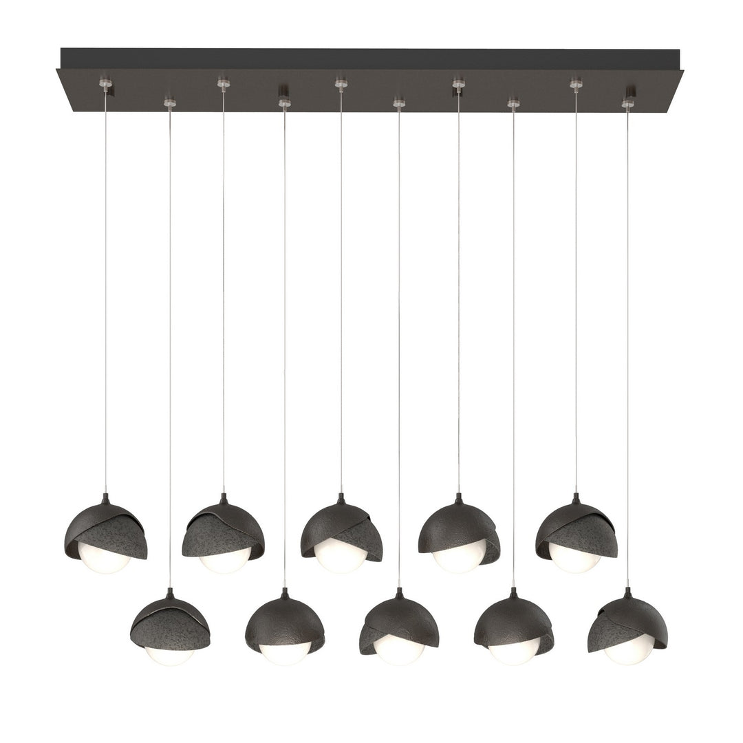Hubbardton Forge Canada - 131205-SKT-STND-14-20-GG0711 - LED Pendant - Brooklyn - Oil Rubbed Bronze