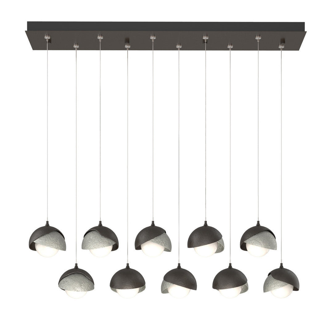 Hubbardton Forge Canada - 131205-SKT-STND-14-85-GG0711 - LED Pendant - Brooklyn - Oil Rubbed Bronze