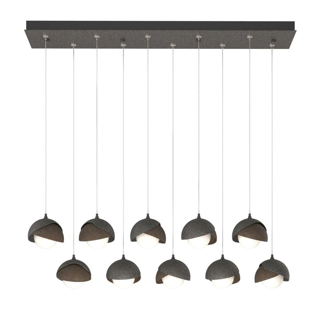 Hubbardton Forge Canada - 131205-SKT-STND-20-05-GG0711 - LED Pendant - Brooklyn - Natural Iron