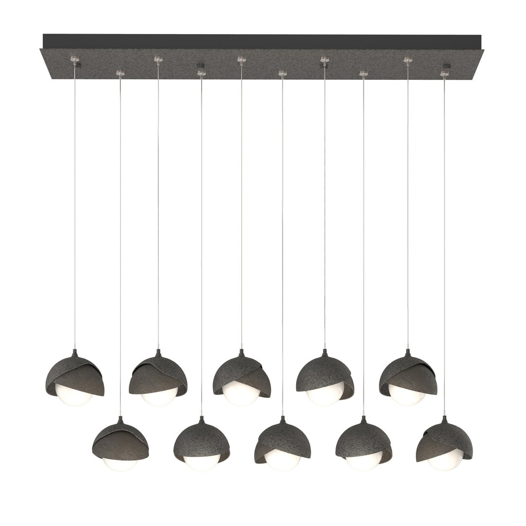 Hubbardton Forge Canada - 131205-SKT-STND-20-07-GG0711 - LED Pendant - Brooklyn - Natural Iron