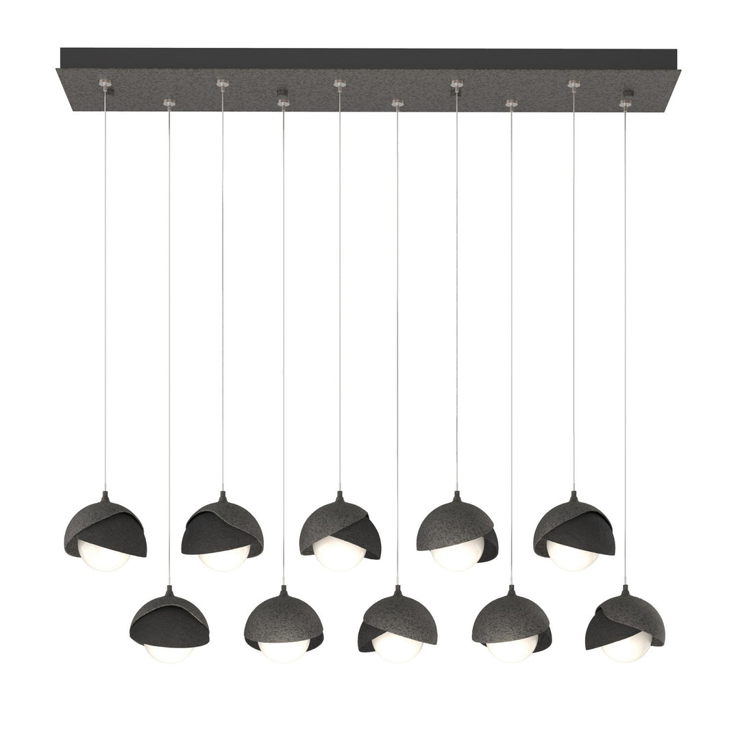Hubbardton Forge Canada - 131205-SKT-STND-20-10-GG0711 - LED Pendant - Brooklyn - Natural Iron