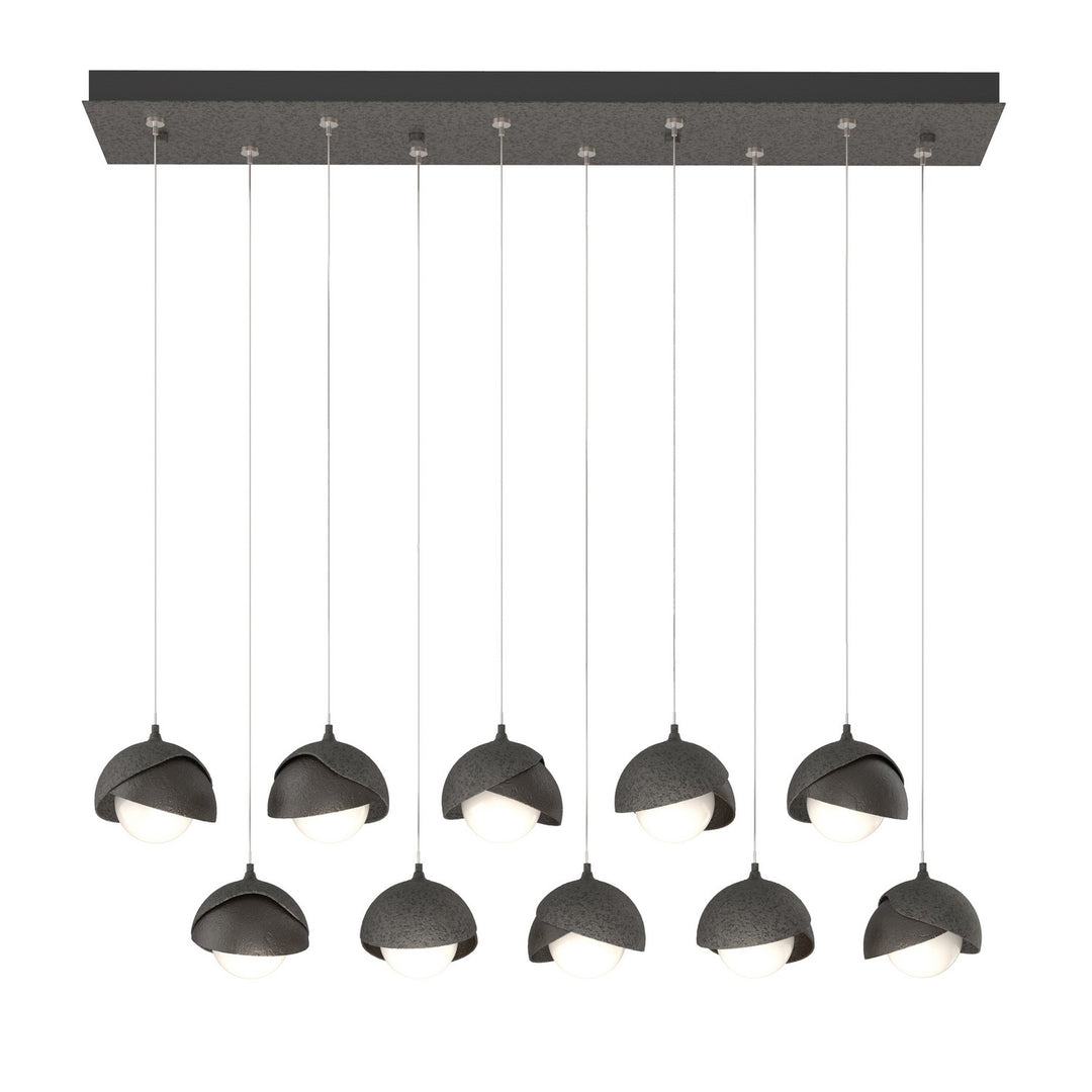 Hubbardton Forge Canada - 131205-SKT-STND-20-14-GG0711 - LED Pendant - Brooklyn - Natural Iron
