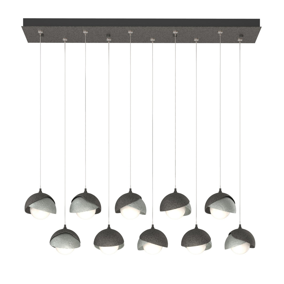 Hubbardton Forge Canada - 131205-SKT-STND-20-82-GG0711 - LED Pendant - Brooklyn - Natural Iron
