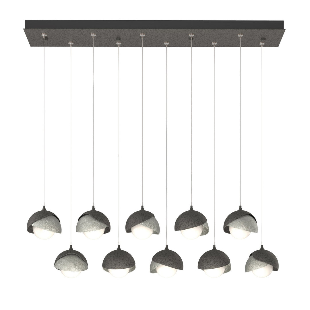Hubbardton Forge Canada - 131205-SKT-STND-20-85-GG0711 - LED Pendant - Brooklyn - Natural Iron