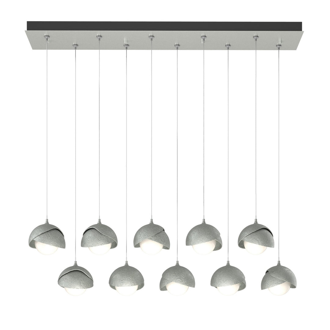 Hubbardton Forge Canada - 131205-SKT-STND-82-82-GG0711 - LED Pendant - Brooklyn - Vintage Platinum