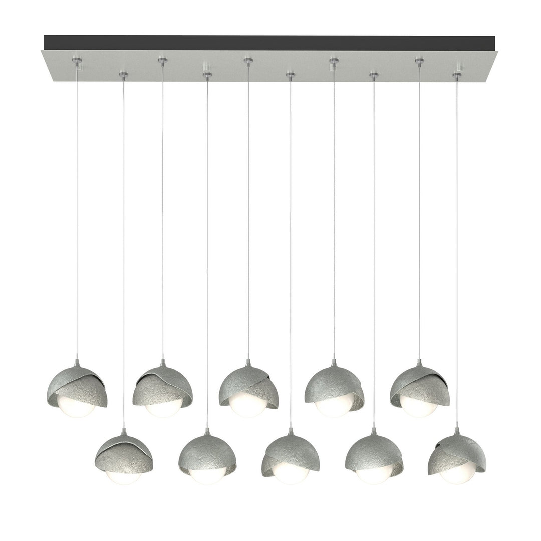 Hubbardton Forge Canada - 131205-SKT-STND-82-85-GG0711 - LED Pendant - Brooklyn - Vintage Platinum