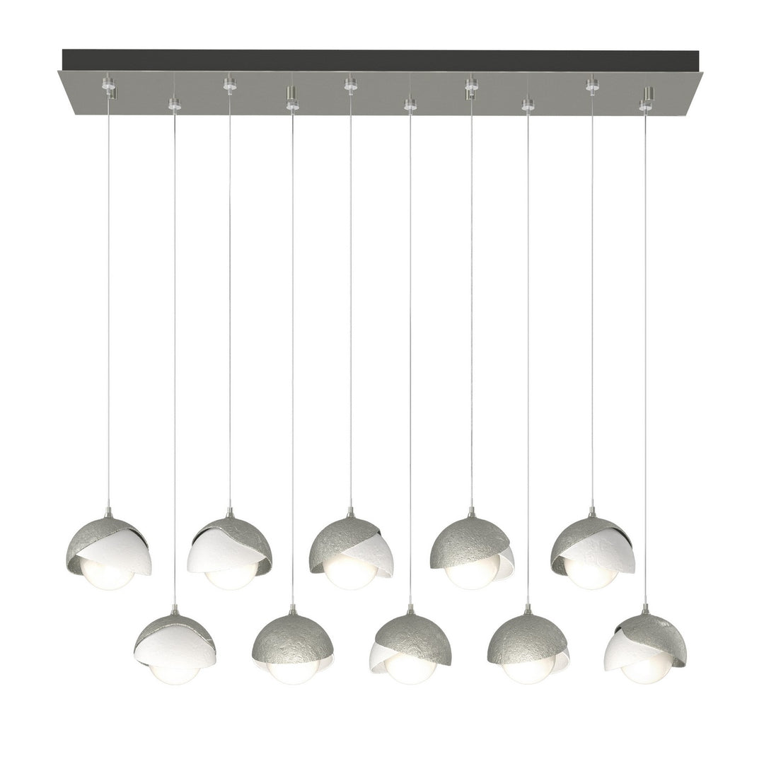 Hubbardton Forge Canada - 131205-SKT-STND-85-02-GG0711 - LED Pendant - Brooklyn - Sterling