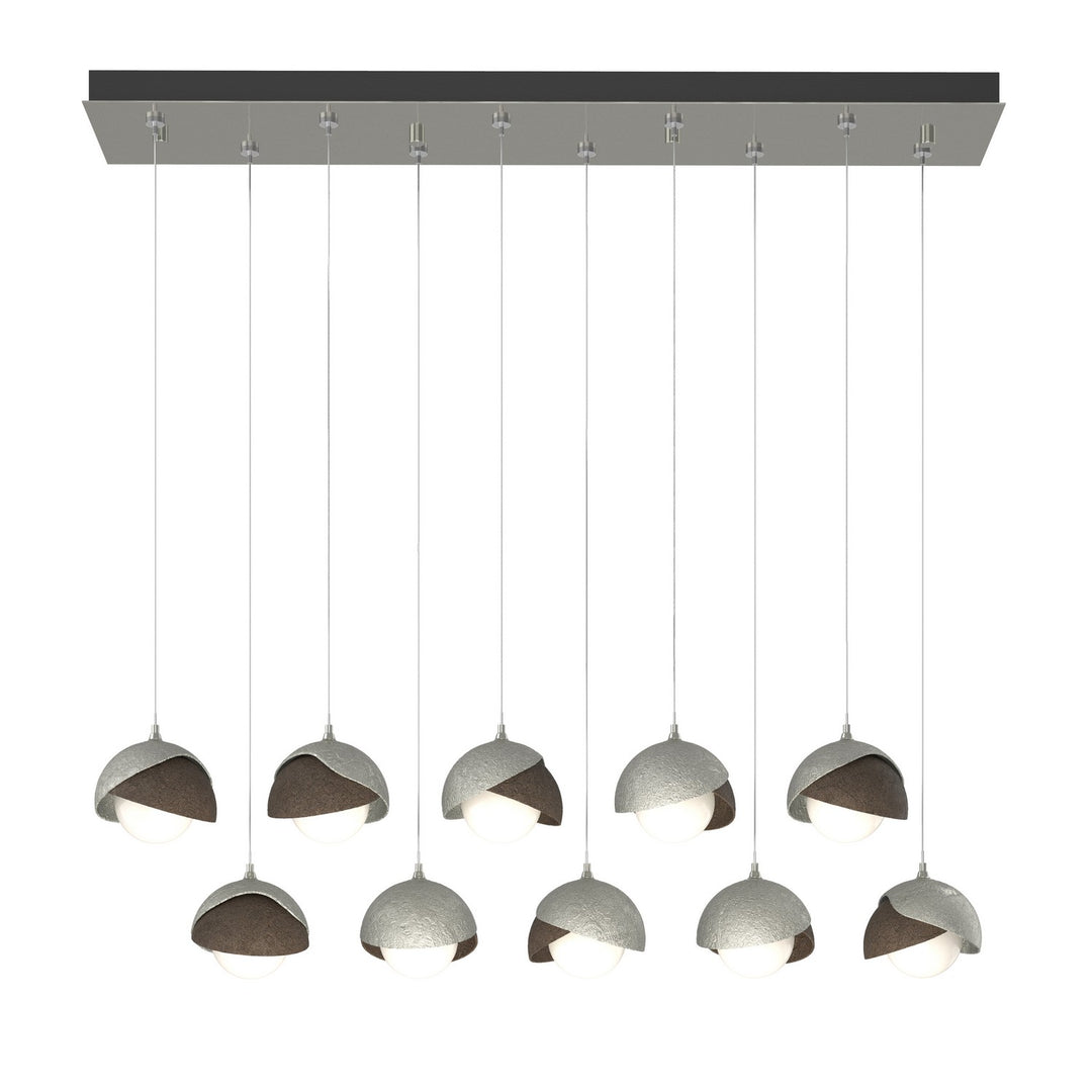 Hubbardton Forge Canada - 131205-SKT-STND-85-05-GG0711 - LED Pendant - Brooklyn - Sterling