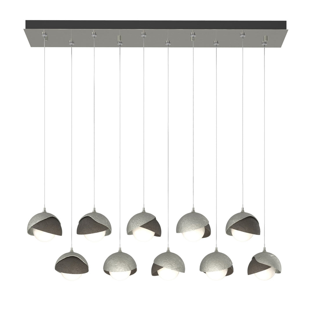 Hubbardton Forge Canada - 131205-SKT-STND-85-07-GG0711 - LED Pendant - Brooklyn - Sterling