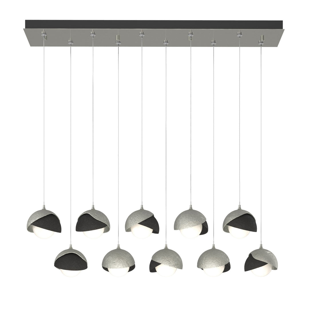 Hubbardton Forge Canada - 131205-SKT-STND-85-10-GG0711 - LED Pendant - Brooklyn - Sterling