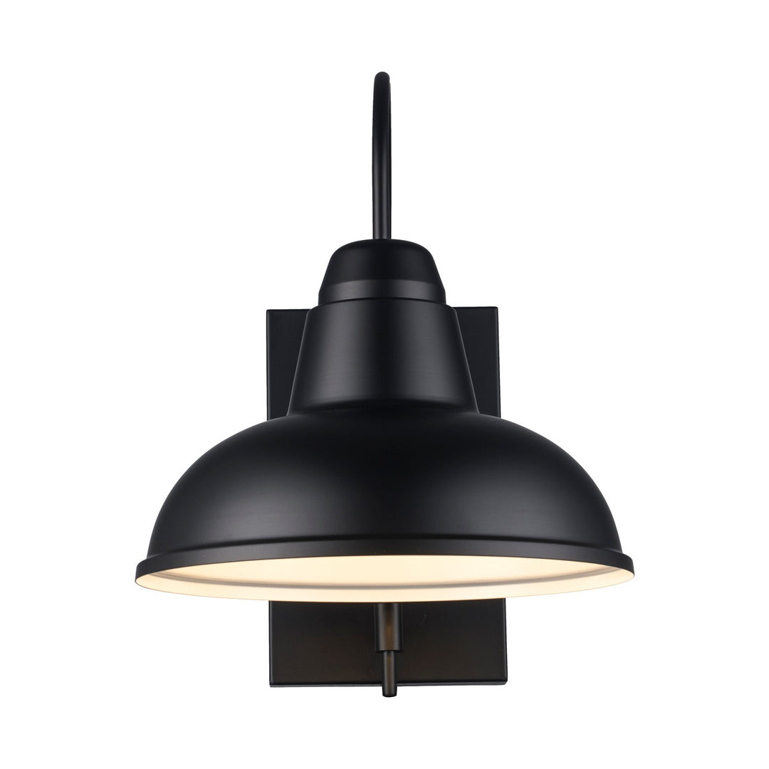 Gaviota One Light Outdoor Wall Mount in Black - available from The Lighting Shoppe, trusted by Canadian homeowners