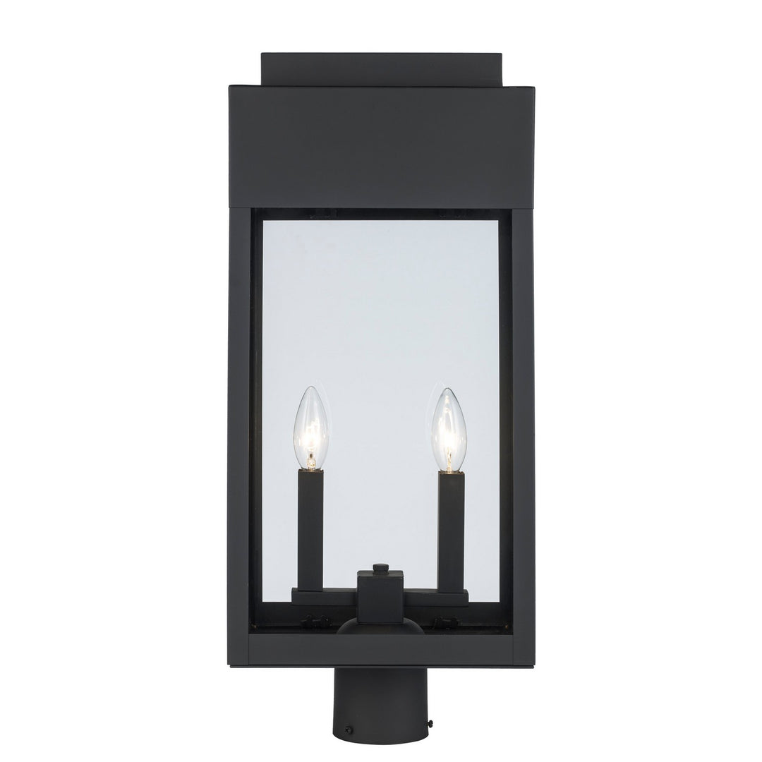 Marley Two Light Post Lantern in Black - available from The Lighting Shoppe, trusted by Canadian homeowners