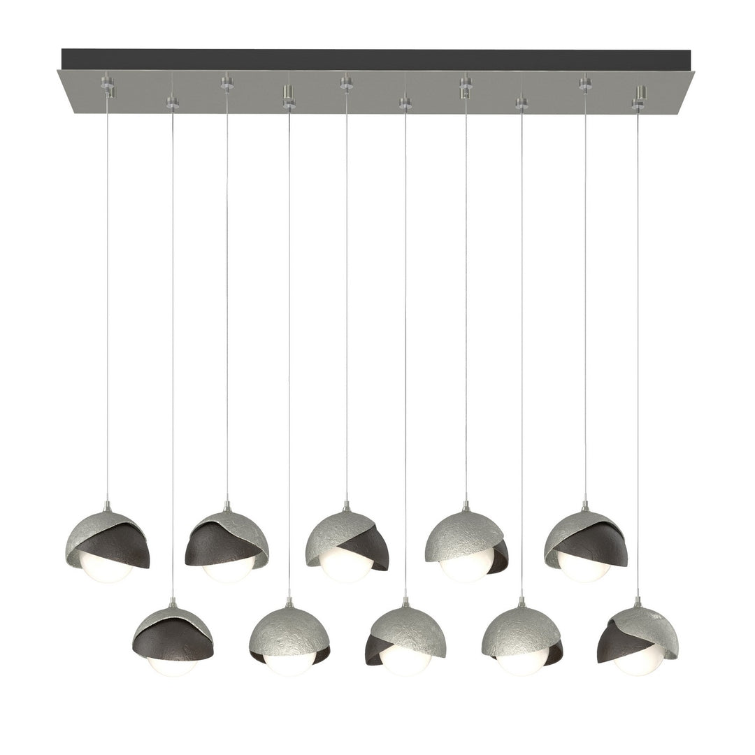 Hubbardton Forge Canada - 131205-SKT-STND-85-14-GG0711 - LED Pendant - Brooklyn - Sterling