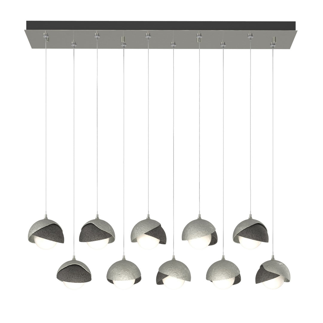 Hubbardton Forge Canada - 131205-SKT-STND-85-20-GG0711 - LED Pendant - Brooklyn - Sterling