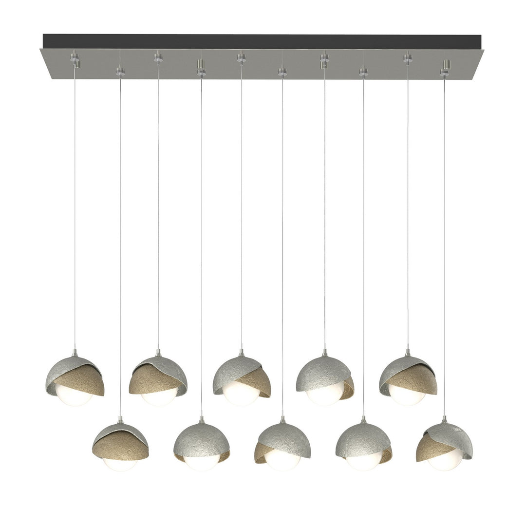 Hubbardton Forge Canada - 131205-SKT-STND-85-84-GG0711 - LED Pendant - Brooklyn - Sterling