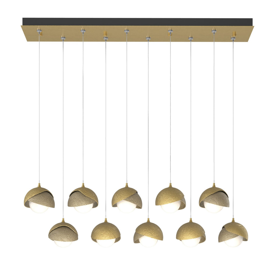 Hubbardton Forge Canada - 131205-SKT-STND-86-84-GG0711 - LED Pendant - Brooklyn - Modern Brass