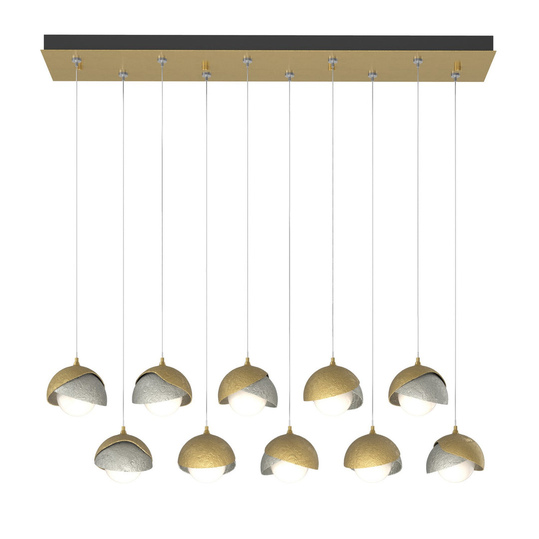 Hubbardton Forge Canada - 131205-SKT-STND-86-85-GG0711 - LED Pendant - Brooklyn - Modern Brass