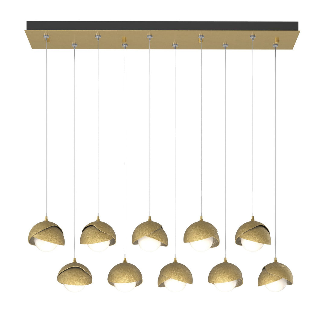 Hubbardton Forge Canada - 131205-SKT-STND-86-86-GG0711 - LED Pendant - Brooklyn - Modern Brass