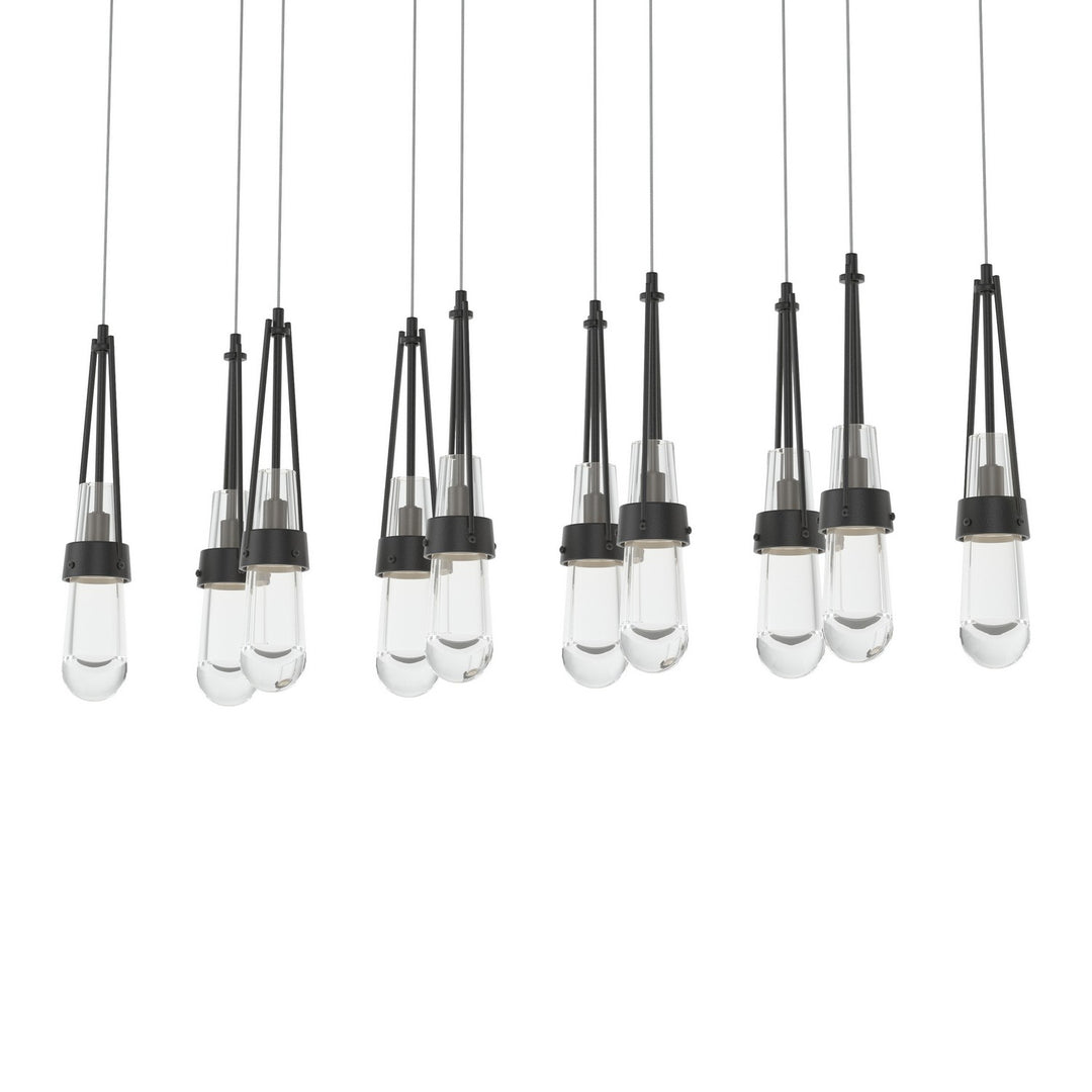 Hubbardton Forge Canada - 131207-SKT-LONG-10-ZM0434 - LED Pendant - Link - Black