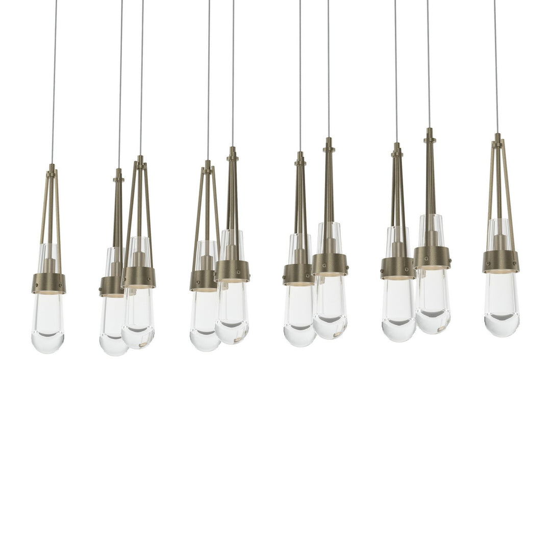 Hubbardton Forge Canada - 131207-SKT-LONG-84-ZM0434 - LED Pendant - Link - Soft Gold