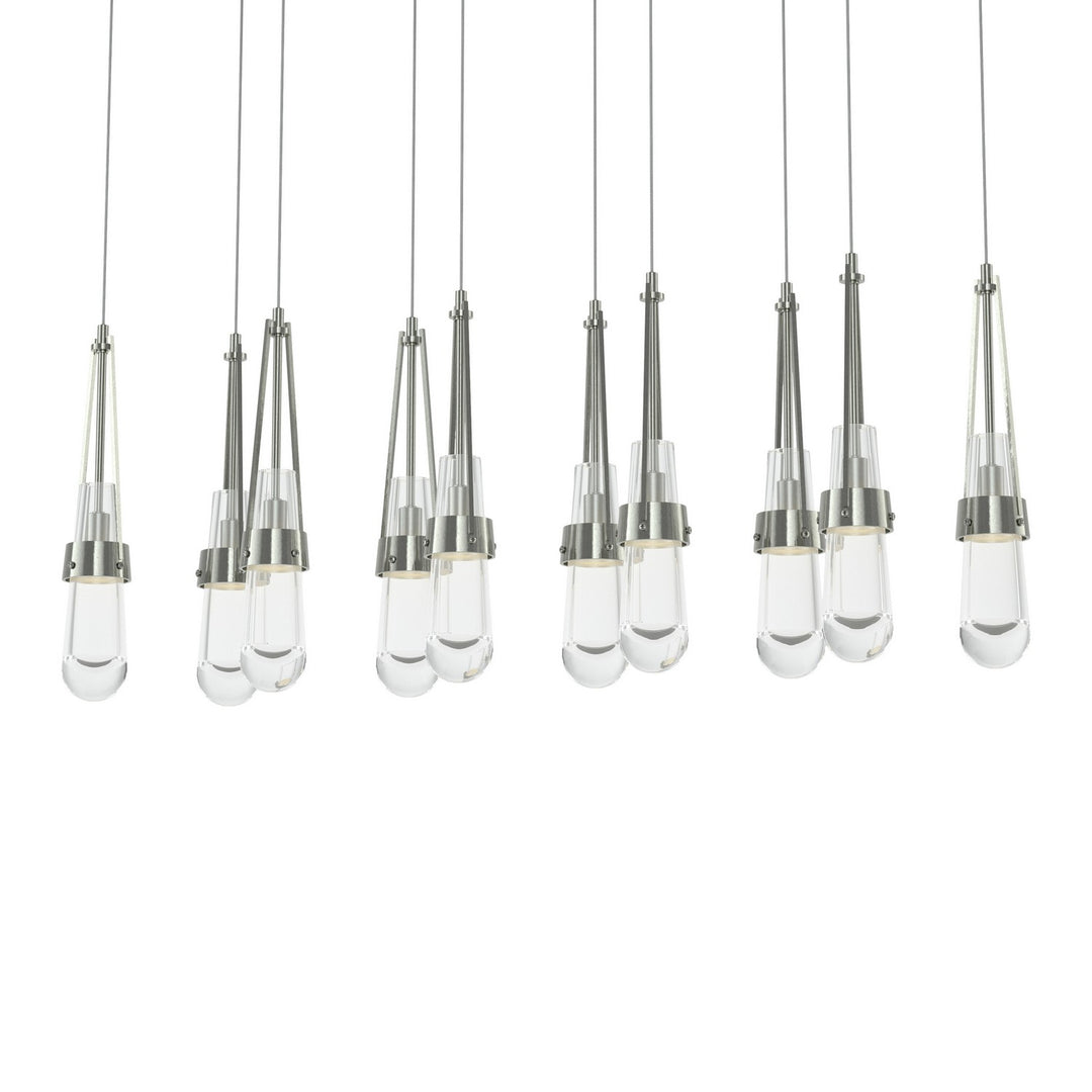 Hubbardton Forge Canada - 131207-SKT-LONG-85-ZM0434 - LED Pendant - Link - Sterling