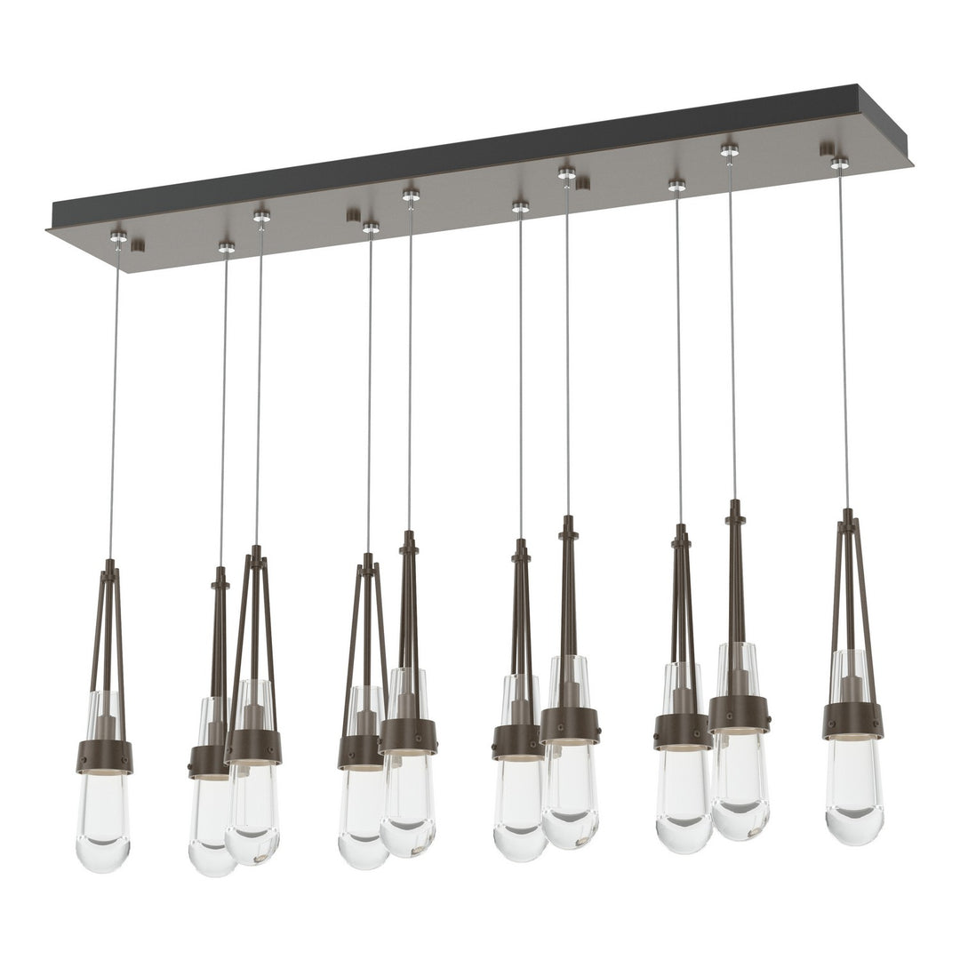Hubbardton Forge Canada - 131207-SKT-STND-05-ZM0434 - LED Pendant - Link - Bronze