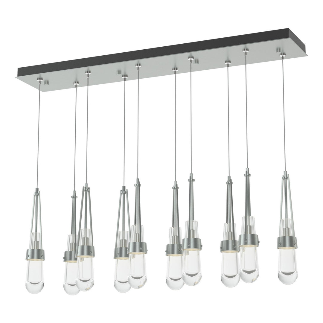 Hubbardton Forge Canada - 131207-SKT-STND-82-ZM0434 - LED Pendant - Link - Vintage Platinum
