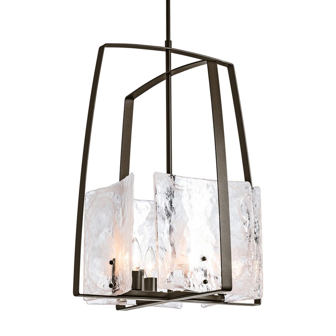 Hubbardton Forge Canada - 131310-SKT-MULT-14-YR0699 - Four Light Pendant - Arc - Oil Rubbed Bronze