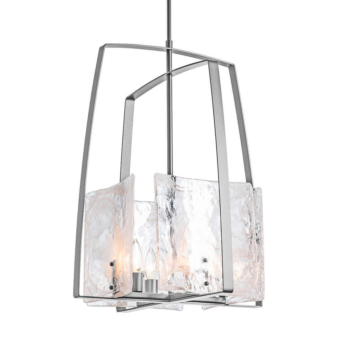 Hubbardton Forge Canada - 131310-SKT-MULT-82-YR0699 - Four Light Pendant - Arc - Vintage Platinum