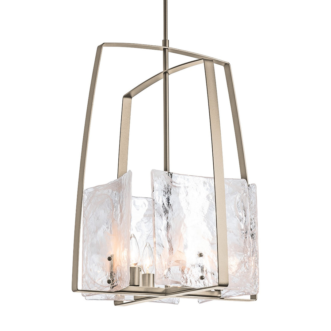 Hubbardton Forge Canada - 131310-SKT-MULT-84-YR0699 - Four Light Pendant - Arc - Soft Gold