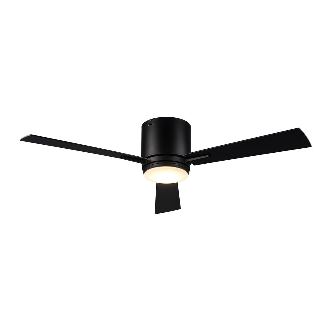 Finnley 52"Ceiling Fan in Black - available from The Lighting Shoppe, trusted by Canadian homeowners